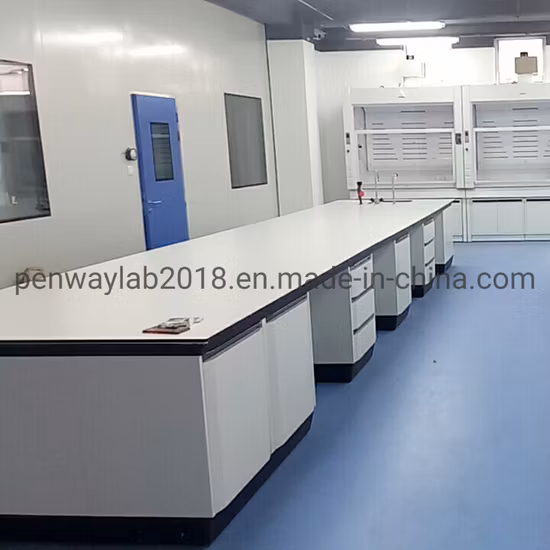 Mesa de laboratorio de química Encimeras de resina epoxi fenólica