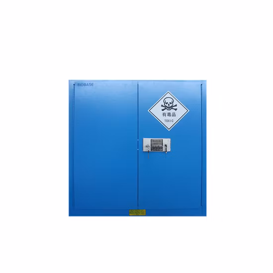 Gabinete de almacenamiento de ácido de seguridad química Biobase 114L para laboratorio
